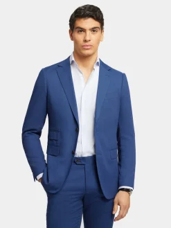 Alvaro Moreno Trajes|Trajes|AMERICANA BIRDEYE Azul