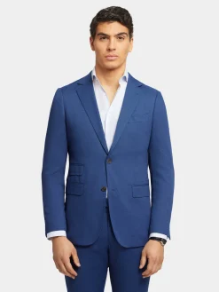 Alvaro Moreno Trajes|Trajes|AMERICANA BIRDEYE Azul