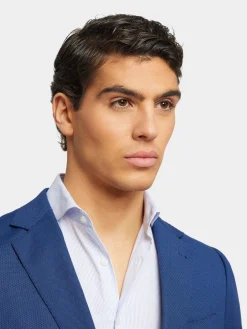 Alvaro Moreno Trajes|Trajes|AMERICANA BIRDEYE Azul