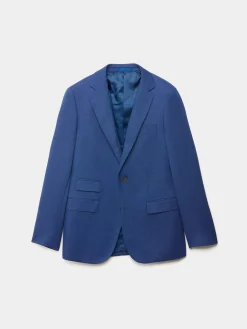 Alvaro Moreno Trajes|Trajes|AMERICANA BIRDEYE Azul