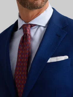 Alvaro Moreno Trajes|Trajes|AMERICANA BIRDEYE Azul