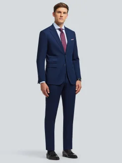 Alvaro Moreno Trajes|Trajes|AMERICANA BIRDEYE Azul Marino