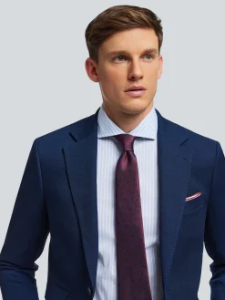 Alvaro Moreno Trajes|Trajes|AMERICANA BIRDEYE Azul Marino