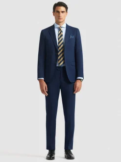 Alvaro Moreno Trajes|Trajes|AMERICANA BIRDEYE Azul Marino