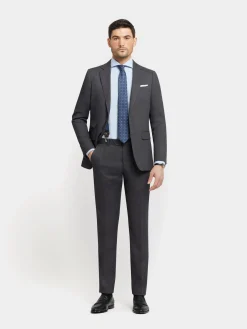 Alvaro Moreno Trajes|Trajes|AMERICANA BIRDEYE Gris