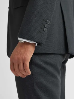 Alvaro Moreno Trajes|Trajes|AMERICANA BIRDEYE Gris