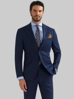 Alvaro Moreno Trajes|Trajes|AMERICANA CAPO DIPLO Azul Marino
