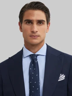 Alvaro Moreno Trajes|Trajes|AMERICANA CAPO MICRO Azul Marino