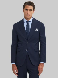 Alvaro Moreno Trajes|Trajes|AMERICANA CAPO MICRO Azul Marino