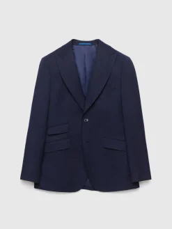 Alvaro Moreno Trajes|Trajes|AMERICANA CAPO MICRO Azul Marino