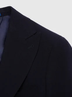 Alvaro Moreno Trajes|Trajes|AMERICANA CAPO PLAIN Azul Marino