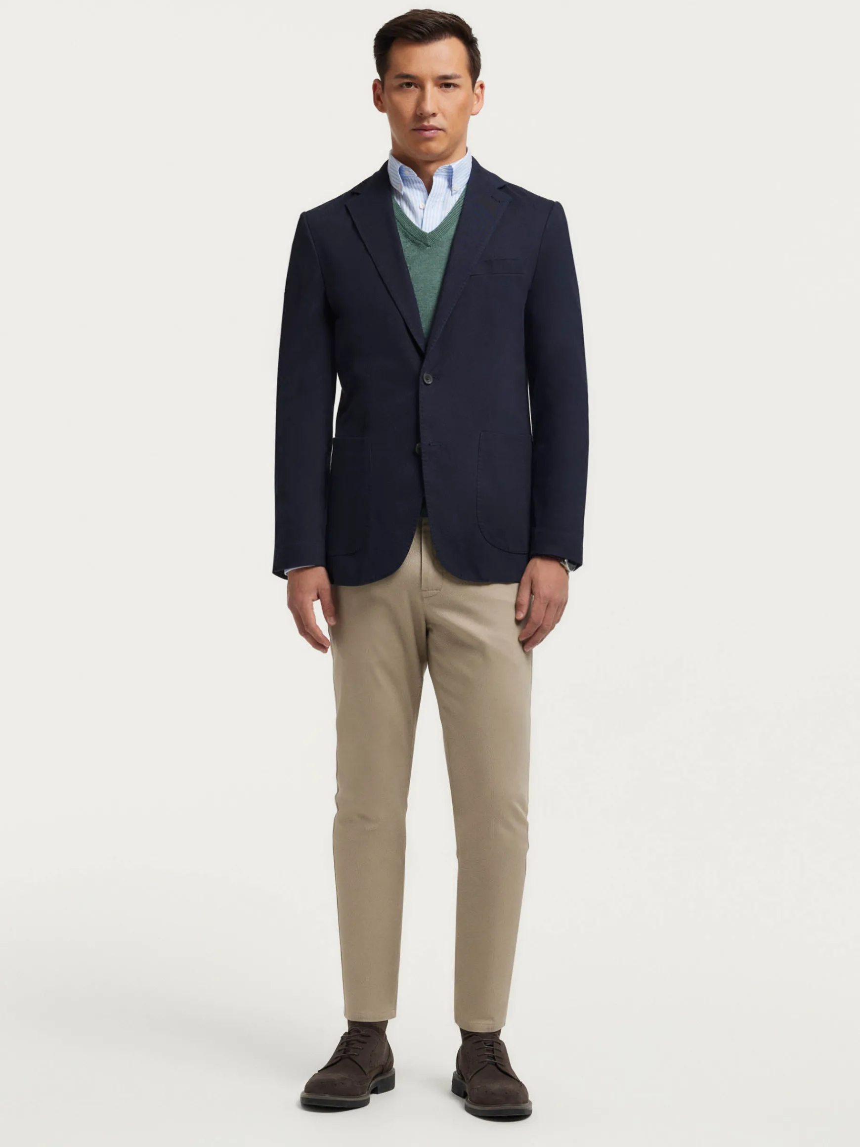 Alvaro Moreno Americanas|AMERICANA COTTON Azul Marino