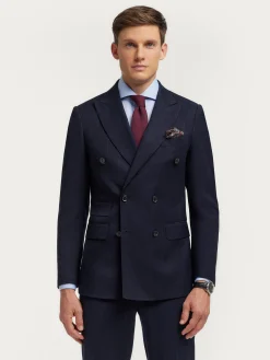 Alvaro Moreno Trajes|Trajes|AMERICANA DUOMO DIPLO Azul Marino