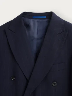 Alvaro Moreno Trajes|Trajes|AMERICANA DUOMO DIPLO Azul Marino