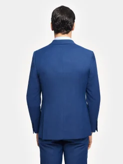 Alvaro Moreno Trajes|Trajes|AMERICANA FIL A FIL Azul