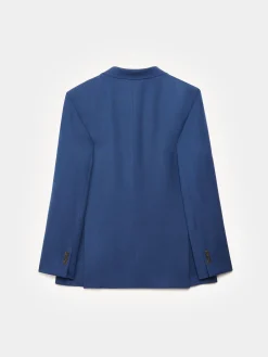 Alvaro Moreno Trajes|Trajes|AMERICANA FIL A FIL Azul