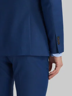 Alvaro Moreno Trajes|Trajes|AMERICANA FIL A FIL Azul