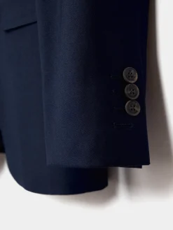 Alvaro Moreno Trajes|Trajes|AMERICANA FIL A FIL Azul Marino