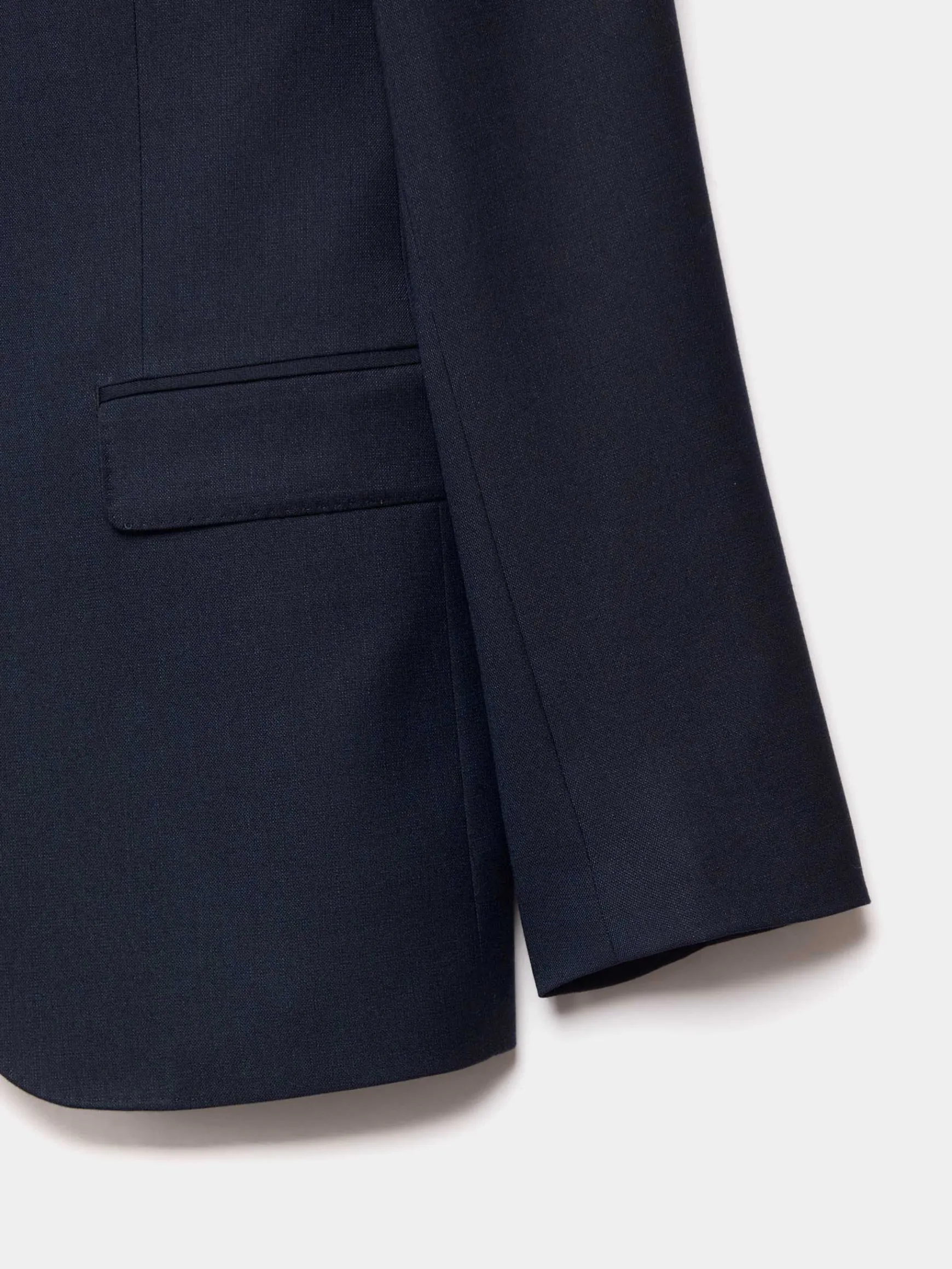Alvaro Moreno Trajes|Trajes|AMERICANA FIL A FIL Azul Marino
