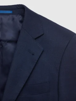 Alvaro Moreno Trajes|Trajes|AMERICANA FIL A FIL Azul Marino