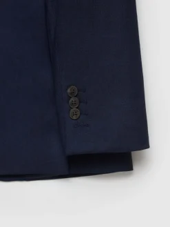Alvaro Moreno Trajes|Trajes|AMERICANA FIL A FIL Azul Marino