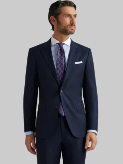 Alvaro Moreno Trajes|Trajes|AMERICANA FIL A FIL Azul Marino