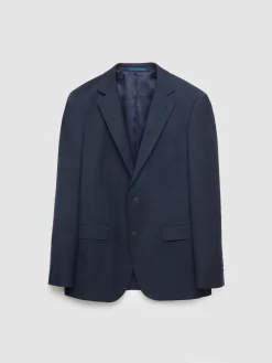 Alvaro Moreno Trajes|Trajes|AMERICANA FIL A FIL Azul Marino