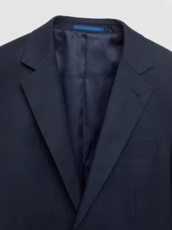 Alvaro Moreno Trajes|Trajes|AMERICANA FIL A FIL Azul Marino