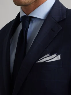 Alvaro Moreno Trajes|Trajes|AMERICANA FINESTRA SLIM Azul Marino