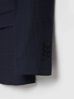 Alvaro Moreno Trajes|Trajes|AMERICANA FINESTRA SLIM Azul Marino