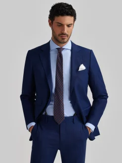 Alvaro Moreno Trajes|Trajes|AMERICANA GALES SLIM Azul