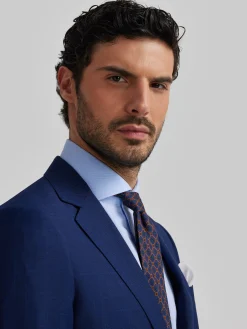 Alvaro Moreno Trajes|Trajes|AMERICANA GALES SLIM Azul