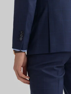 Alvaro Moreno Trajes|Trajes|AMERICANA GALES SLIM Azul Marino