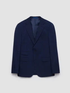 Alvaro Moreno Trajes|Trajes|AMERICANA GALES SLIM Azul Marino