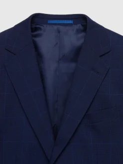 Alvaro Moreno Trajes|Trajes|AMERICANA GALES SLIM Azul Marino