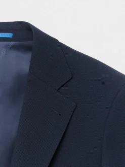 Alvaro Moreno Trajes|Trajes|AMERICANA MICRO BIRD Azul Marino