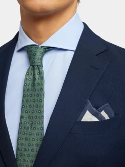 Alvaro Moreno Trajes|Trajes|AMERICANA MICRO BIRD Azul Marino