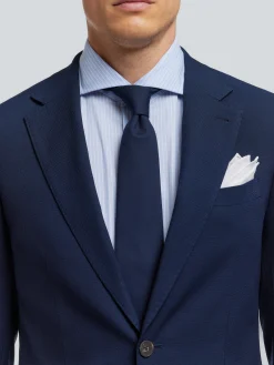 Alvaro Moreno Trajes|Trajes|AMERICANA MICRO BIRD Azul Marino