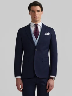 Alvaro Moreno Trajes|Trajes|AMERICANA MILANO GALES Azul Marino