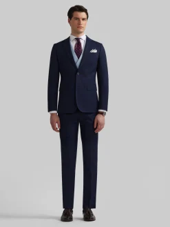Alvaro Moreno Trajes|Trajes|AMERICANA MILANO GALES Azul Marino