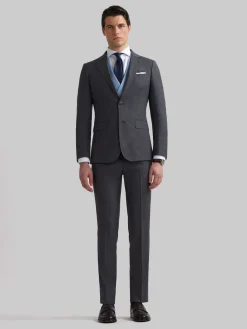 Alvaro Moreno Trajes|Trajes|AMERICANA MILANO GALES Gris
