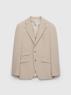 Alvaro Moreno Trajes|Trajes|AMERICANA NAPOLI Beige