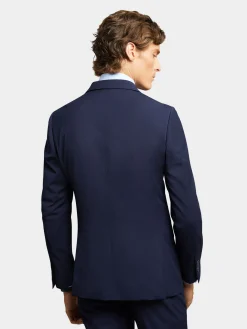 Alvaro Moreno Trajes|Trajes|AMERICANA PLAIN SLIM Azul Marino