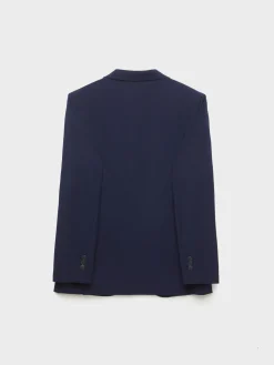 Alvaro Moreno Trajes|Trajes|AMERICANA PLAIN SLIM Azul Marino