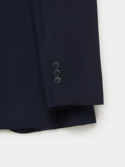 Alvaro Moreno Trajes|Trajes|AMERICANA PLAIN SLIM Azul Marino