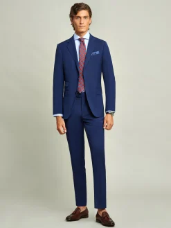 Alvaro Moreno Trajes|Trajes|AMERICANA PLAIN SLIM Azul