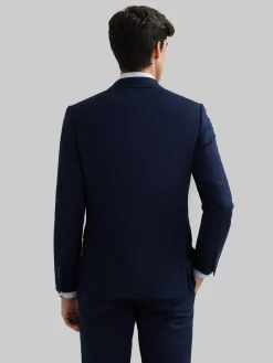 Alvaro Moreno Trajes|Trajes|AMERICANA PLAIN SLIM Azul Marino