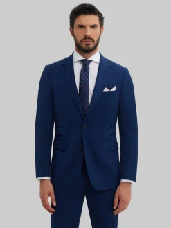Alvaro Moreno Trajes|Trajes|AMERICANA PLAIN SLIM Azul