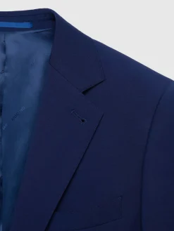 Alvaro Moreno Trajes|Trajes|AMERICANA PLAIN SLIM Azul