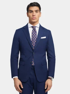 Alvaro Moreno Trajes|Trajes|AMERICANA TWILL Azul